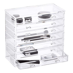 Clear Plastic Makeup Storage Case