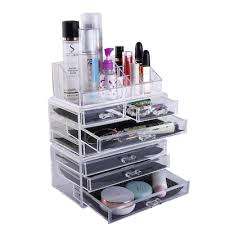 Clear Plastic Makeup Storage Case