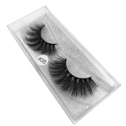 mink lashes natural false