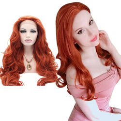 Red Synthetic Wig for Women