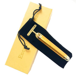 Face Gold Vibration Facial Roller