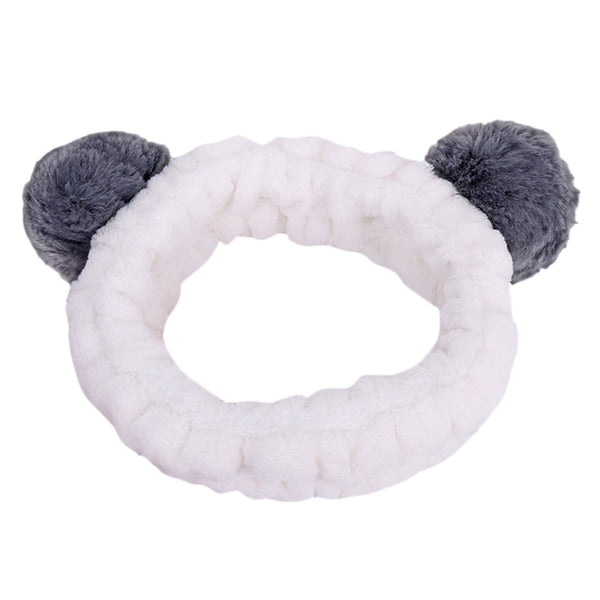 Panda Elastic Bath Headband