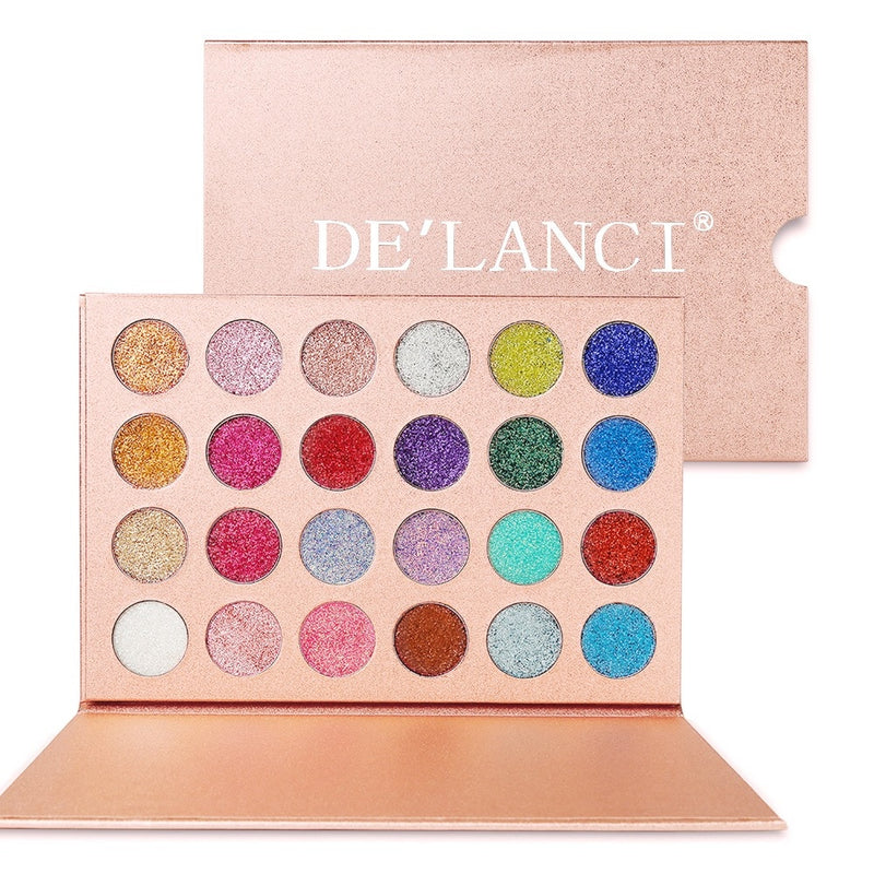 Colors Glitter Eyeshadow Pallete