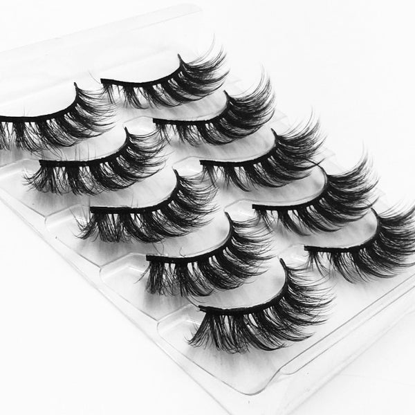 Handmade 3d mink lashes natural