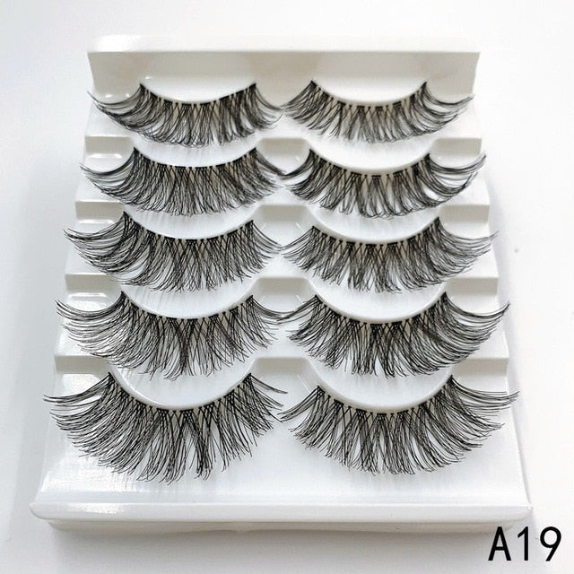 Handmade 3d mink lashes natural