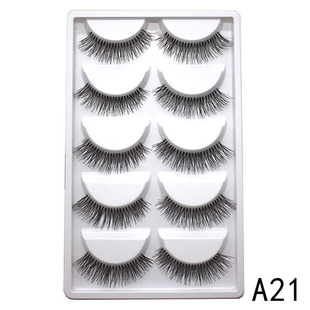 Handmade 3d mink lashes natural