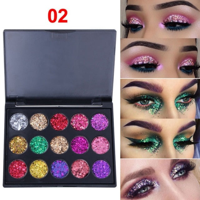 Eyeshadow Palette Makeup Sequin