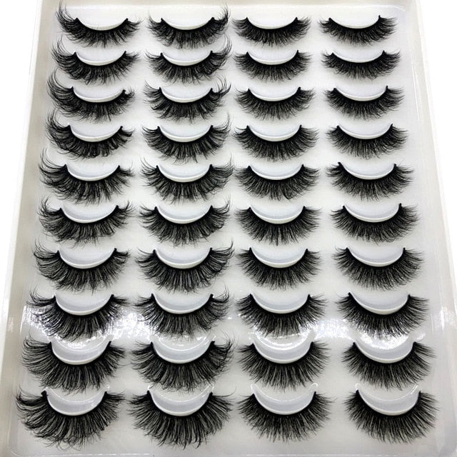 Natural false eyelashes