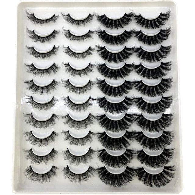 Natural false eyelashes