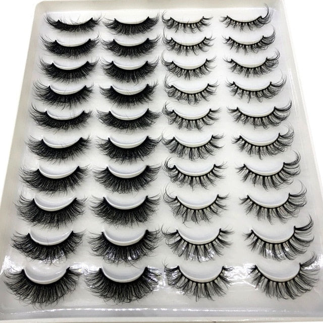 Natural false eyelashes