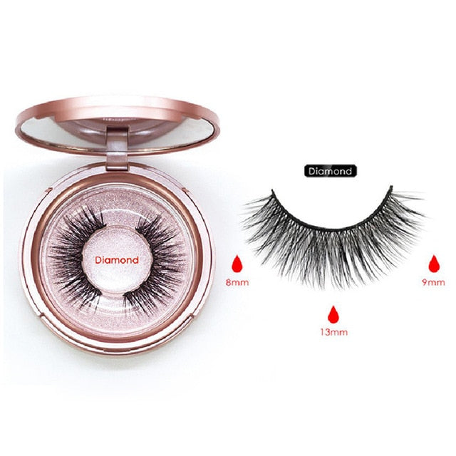 Magnetic False Eyelashes Natural