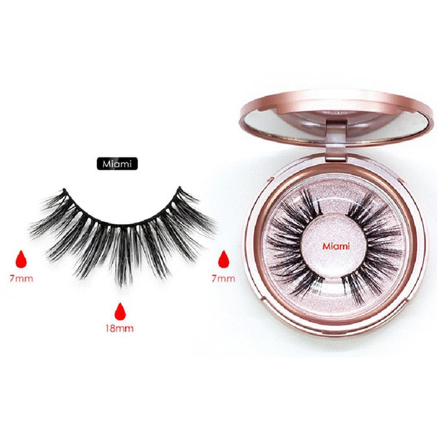 Magnetic False Eyelashes Natural