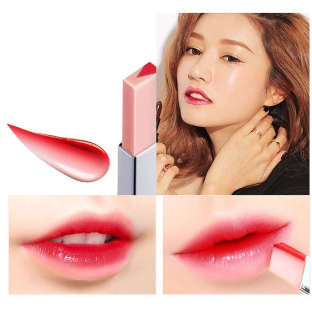 Double Color V-Shaped Lipstick