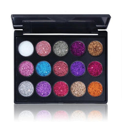 Waterproof Glitter Eyeshadow Palette