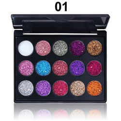 Waterproof Glitter Eyeshadow Palette